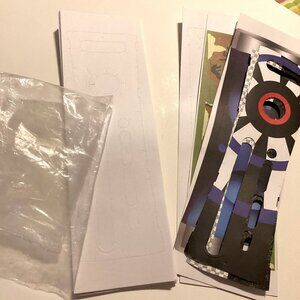 Xbox 360 Game Console White Paper Templates for Personalizing The Console's Look